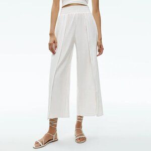 Alice + Olivia Larissa Linen Tulip Hem Pants